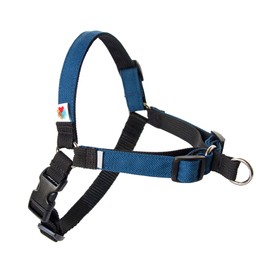 Wildebeest No Pull Dog Harness | Comfortable Dog Training Harnesses | Effective No Pull Harness Design | Ideal Dog Harness for Medium Sized Dog | 4-Point Adjustable(M - 22~28 inch Girth, Navy)