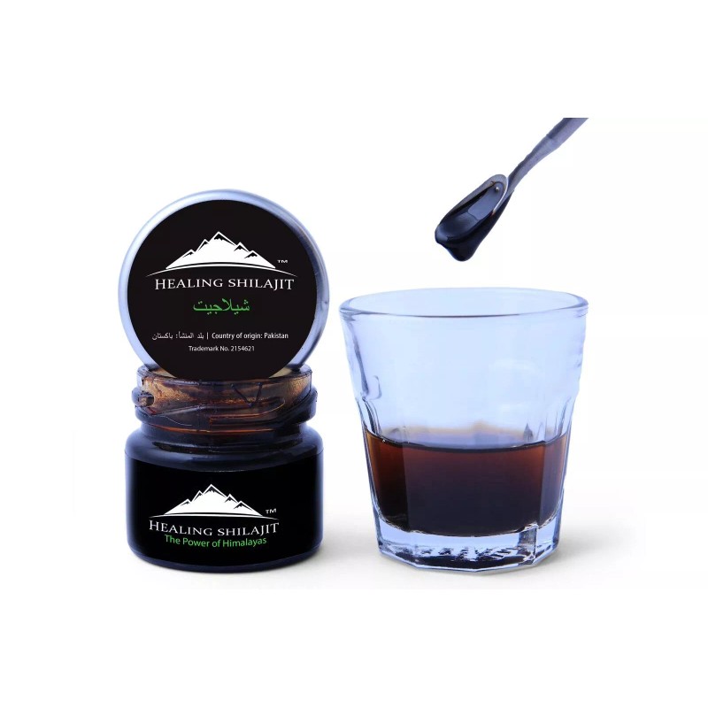 HIMALAYAN SHILIAJIT 30Gm Pure 100% Himalayan Shilajit, Soft Resin, Organic,