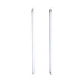 lumenivo F10T5 Fluorescent Bulb Cool White 4200K 10W T5 16.5 Inch CW Fluorescent Bulbs with G5 Mini 2-Pin Base - Light Bulb for Residential, Commercial Offices, Schools, Supermarkets - 2 Pack