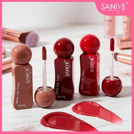 SANIYE Labial Líquido Matte 24h Waterproof – Color #04 y #06