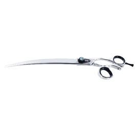 Sensei Shears Open 7" Curved Blade Neutral Grip Leaf Spring Shear W-Rr