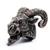 FLAMEDUKE Sheep Head Paracord Bead, Copper, 0.92x0.85x0.78 in, Handcrafted for