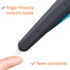 Slice 10563 Smart-Retracting Squeeze-Trigger Utility Knife, Safer Choice, Never Rusts,