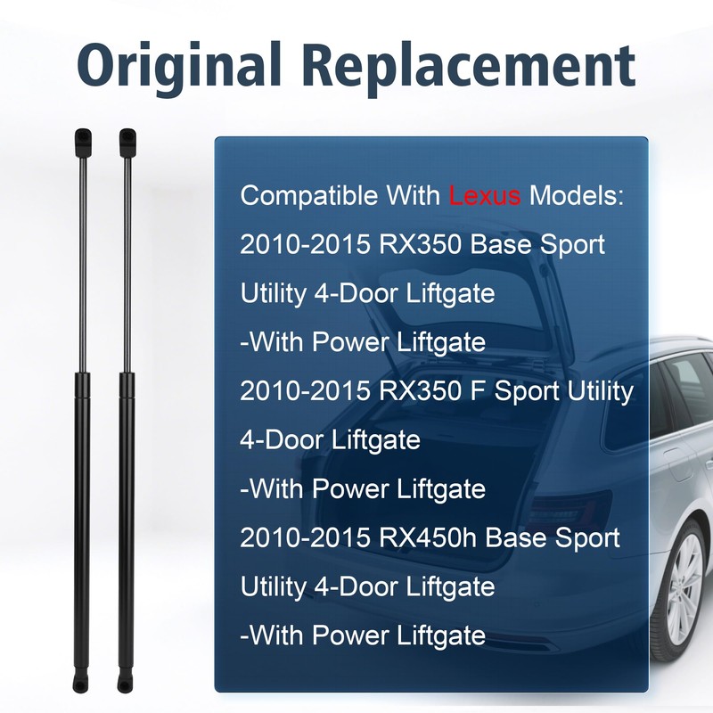 Rear Liftgate Hatch Tailgate Struts Lift Support Shocks for Lexus