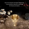 Brass Wine Goblet Exquisite Elegant Drinking Wine Cup Decoration Collection