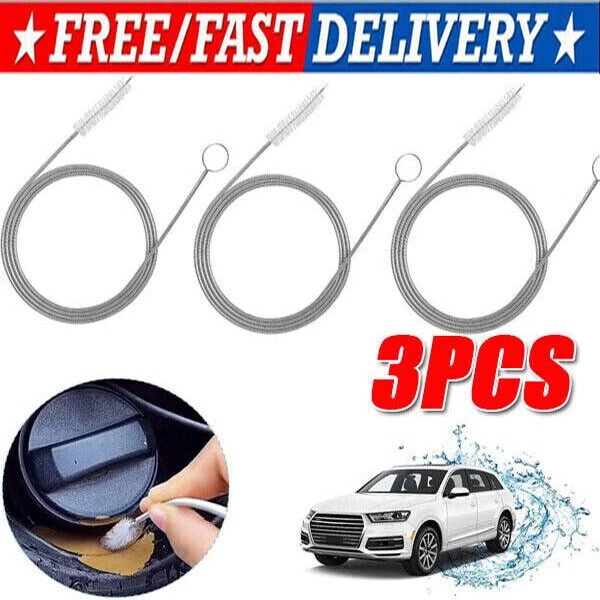 Unbranded 3x Refrigerator Scrub Brush Flexible Cleaner Hole Car Sunroof