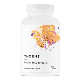 Thorn Research Betaine HCL & Pepsin Capsules, 225 tablets, 1 piece / 쏜리서치 베타인HCL & 펩신 캡슐, 225정, 1개