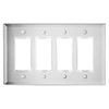 Switch Hits Plain Glass Mirror Outlet Wall Plate | 4