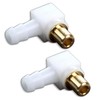 2 Pack 692317 Carb Fuel Fitting Elbow Hose Connector Replacement