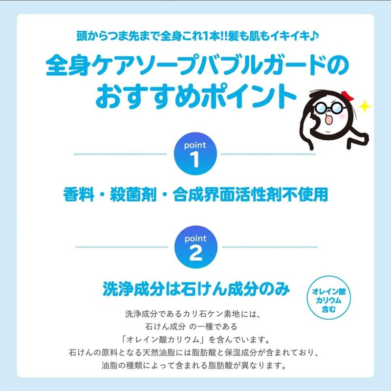 Whole Body Care Soap Bubble Guard Refill 16.3 fl oz