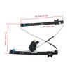 labwork Front Left Driver Side Power Window Regulator with Motor