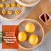 KITCHENCRUST Bamboo Steamer Basket for Chinese Asian Cuisine - 2
