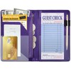 Server Books For Waitress/Waiter Book with Zipper Money Pocket,Cute Waitress