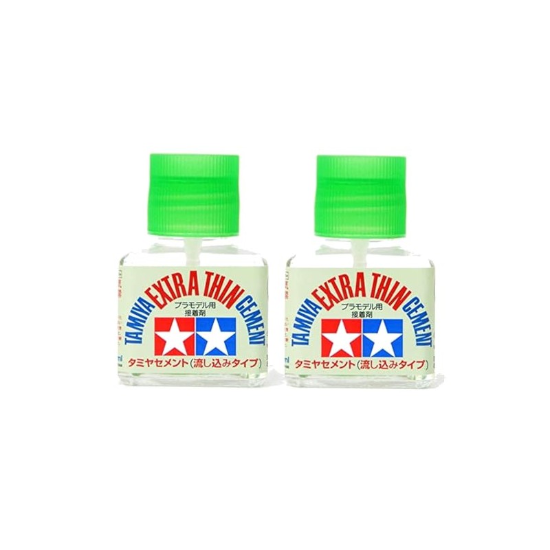 Tamiya Extra Thin Cement Glue Fine Tip 40ml - 2