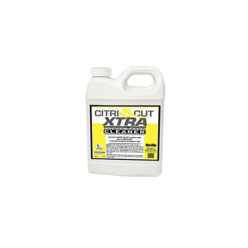 Nuvite Chemical Compounds CitriCut Xtra - Citrus Based Cleaner, Aircraft