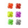 CHUANGOU 6 Pieces Training Ball, Hex Bounce Reaction Ball Portable