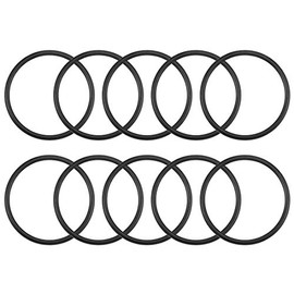sourcing map 10Pcs Nitrile Rubber O-Rings 62mm OD 54mm ID 4mm Width Metric Nitrile Rubber Gasket