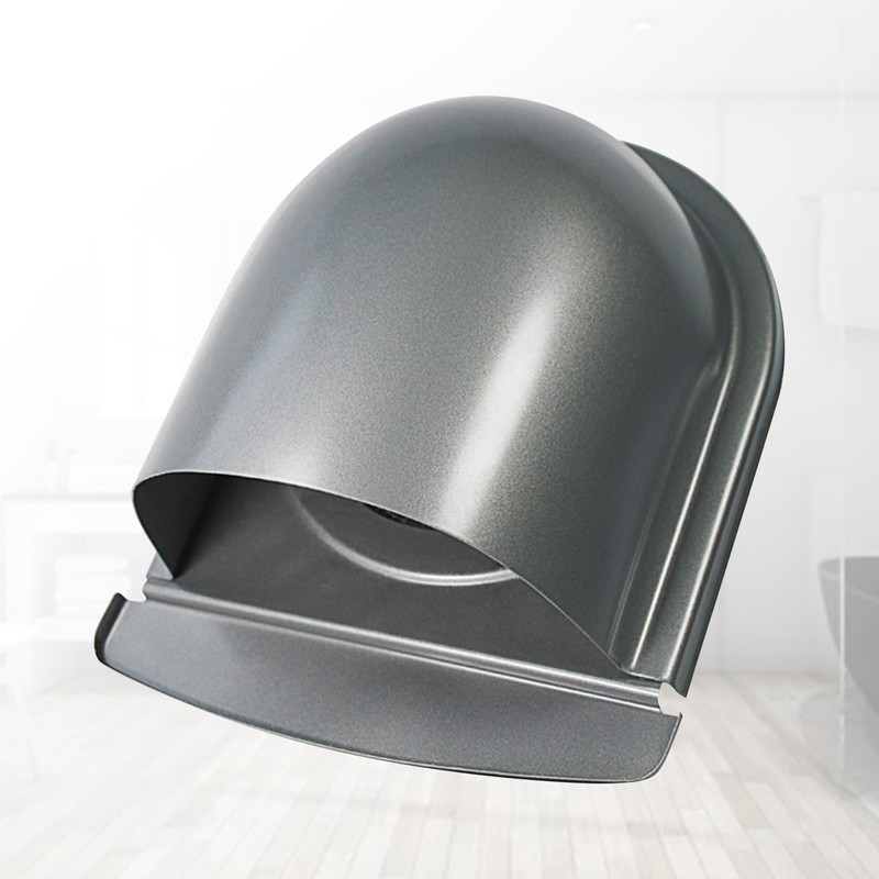 304 Stainless Steel Exhaust Hood Weatherproof Round Ventilation Grill Range