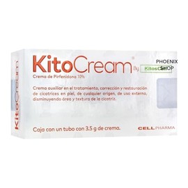 Kito-Cream Crema para Cicatrices 10% Uso Externo | Apoyo en la Apariencia de Cicatrices y Marcas en la Piel | Cuidado Dermatológico | Textura Ligera |