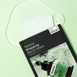Mediheal Wrapping Serum Mask Tea Tree, 10 Sheets, 1 Pack