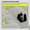 zamurano. High Security Anti-Theft Chain Anchor Ideal for Motorcycles and