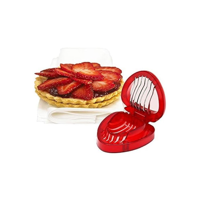 Red Strawberry Slicer,Cup Slicers | Egg Slicers | banana slicers