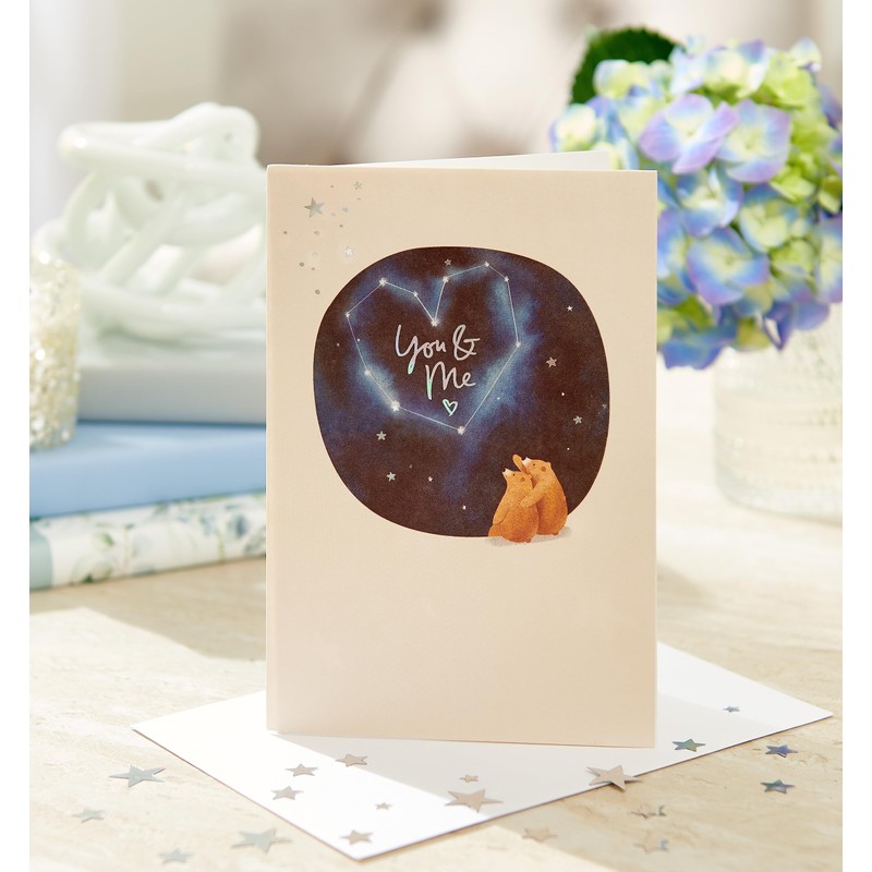 American Greetings Romantic Card (Written In The Stars)