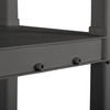 Sterilite 4 Shelf Unit, Heavy-Duty Shelving Storage and Utility Rack