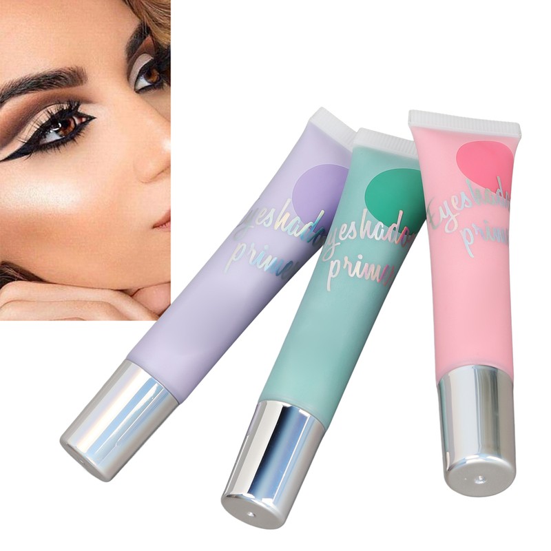 3pcs Eyeshadow Primer Professional Long Lasting Lightweight Waterproof Eyeshadow Base