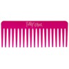 Punky Wide Tooth Comb for Women - Pink, Detangler Comb,