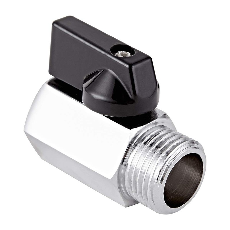 CPWUFIYD 2 Pack Brass Mini Ball Valve 1/2" NPT Female