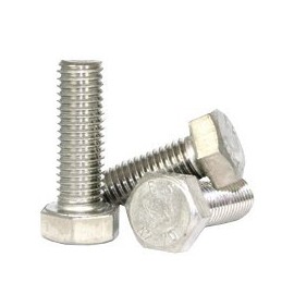 M6-1.00x16 MM DIN 933 Metric Stainless A2 70 HEX Head Bolt/Screw,/933 (Quantity: 100) Size: M6-1.00 | Length: 16mm | |