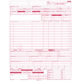 CMS 1450 / UB04 Medical Billing forms (500 Sheets)