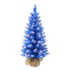 3 ft Pre-lit Fashion Blue Tree, 97 Tips, 50 UL