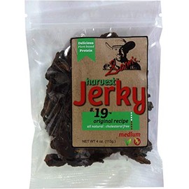 Sam's Harvest Jerky - Original Recipe, 4 oz. Bag (Pack of 4)