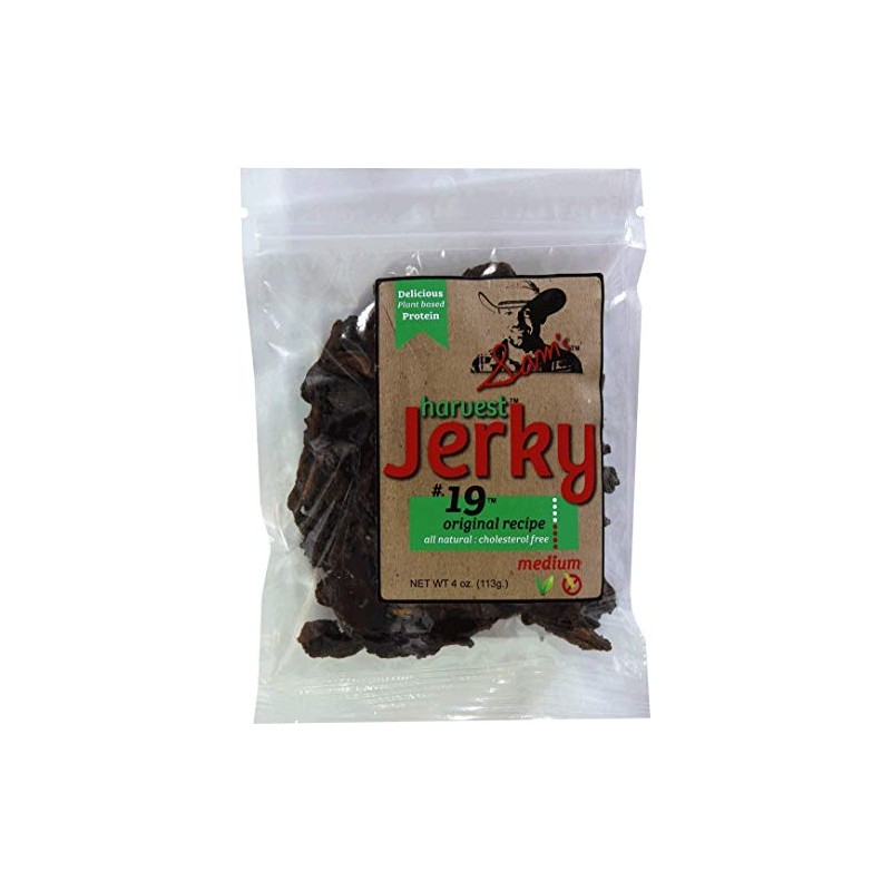 Sam's Harvest Jerky - Original Recipe, 4 oz. Bag (Pack