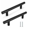 strrng 2 Pieces Black Cupboard Handles,Black Kitchen Handles,Used for Wardrobe,Kitchen