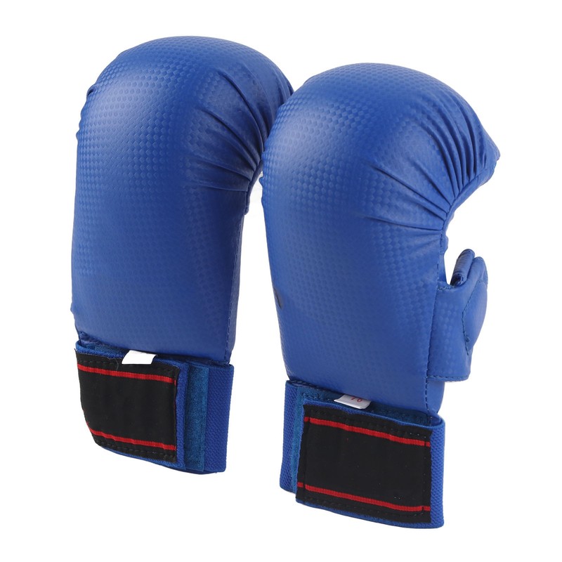 A Pair of Boxing Gloves Karate Hand Protector with Thumb