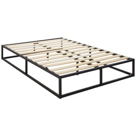 ZINUS Joseph Metal Platforma Bed Frame, Mattress Foundation, Wood Slat Support, No Box Spring Needed, Sturdy Steel Structure, Full