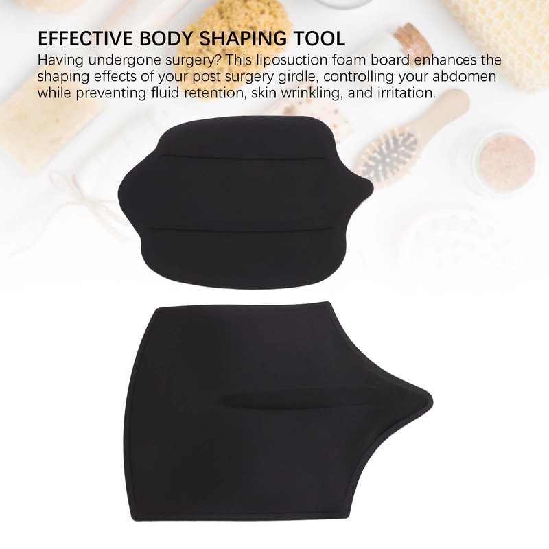 2pcs Abdominal Boards Foams Set Control Bruising Reduce Swelling Post