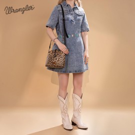 Wrangler Small Crossbody Bags for Women Shoulder Cute Purses and Handbags with Adjustable Strap WG146-211LP