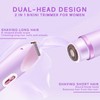 2025 New Electric Womens Shaver, 2-in-1 Body Shaver & Bikini