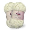 Himalaya Velvet, 100% Polyester, for Knitting Crochet, Chenille Knitting Yarn,