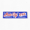 Two Bit Press Music City Nashville TENNESSEE Bumper Sticker -