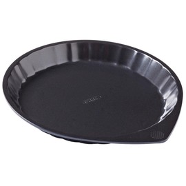 Pyrex Magic Metal Flan Pan Non Stick Coating Easy Grip 30cm Black (Pack of 2)