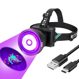 LUMENSHOOTER H1 Rechargeable UV Headlamp