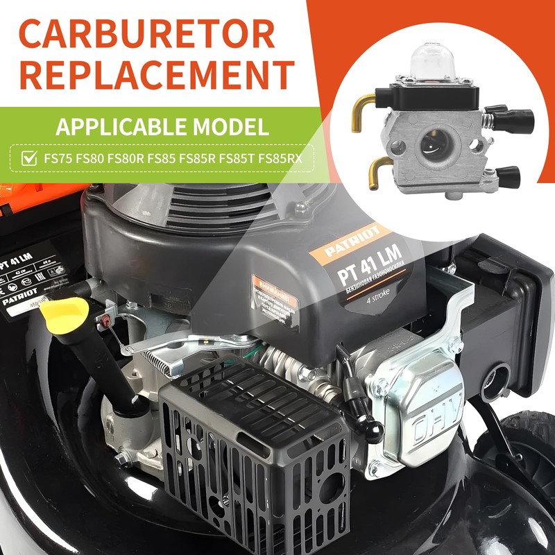 JingSney FS75 FS85 FS80 Carburetor With Fuel Repower Kit Air