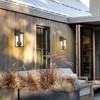 Darkaway Outdoor Wall Lights for House,2pcs Exterior Lighting Fixtures Wall
