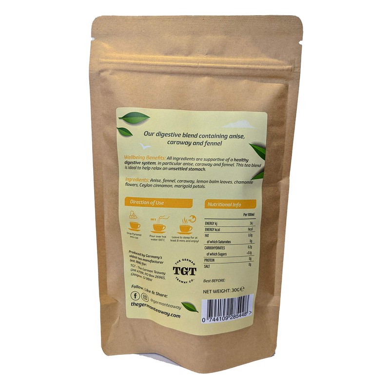 TGT Tummy Tea with Anise Fennel Caraway | Digestive Herbal