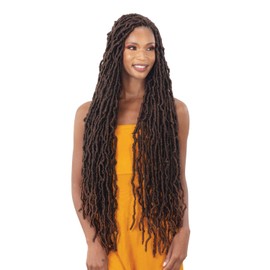 Mayde Beauty Crochet Braids 3X Modern soft Loc 28" (Pack of 3, T30)